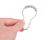 Stainless Steel Curtain Hooks 12 Pieces Curtain Rings