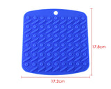 Silicone Pot Holder 4 Pieces Anti-Slip Trivet Mats