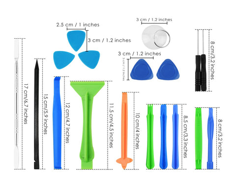 18 in 1 Electronics Opening Pry Tool Smartphone Repair Kit