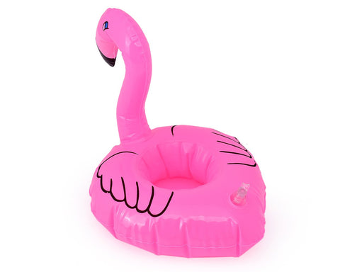 Mini Flamingo Inflatable Pool Float for Drinks