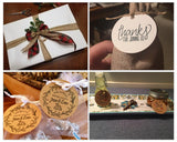 Kraft Paper Gift Tags 100 Pieces Writable Hanging Labels with 30m String