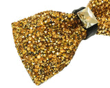 Luxurious Shinning Wedding Bow Tie for Men Set of 2