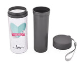 Personalized Plastic Double Walled Water Bottle 300ml