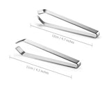 Fish Bone Tweezers 2 Pieces Stainless Steel  Bone Removal Tools