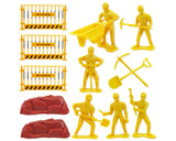 Construction Vehicles Truck Toys with Play Mat for Kids