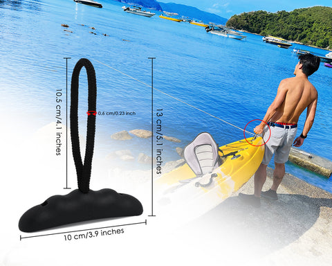 Kayak Handles 2 Pieces Carry Handles with Rope Kayak Accessories