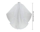 Wedding Veil for Women Simple Bridal Veil with Comb for Bridal Shower
