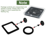 Fish Feeding Ring 2 Pieces Floating Food Feeders for Aquarium and Fish Tank