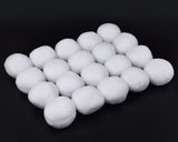 Fake Snowballs 20 Pieces Plush Snow Balls for Indoor Snowball Fight