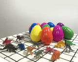 Easter Eggs with Dinosaurs Set of 12