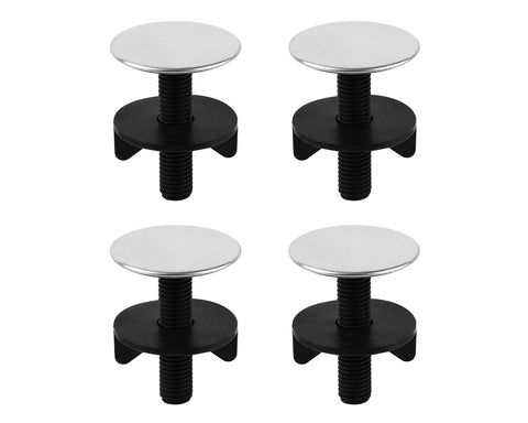 Sink Tap Hole Cover 4 Pieces Stainless Steel Kitchen Faucet Hole Plug