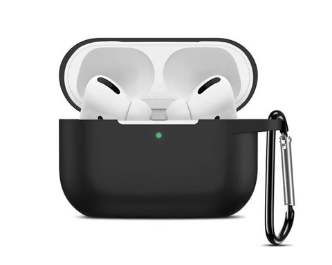 Silicone Protective Case for AirPods Pro with Keychain