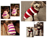 Stripe Series Pet Clothes Dog Knitted Sweater