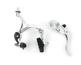 Fixie Bike Fixed Gear Alloy Front Brake Caliper Right Lever Set-Silver