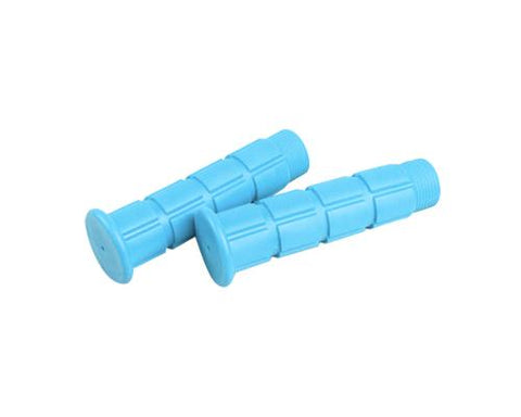 2 Pcs Simple Silicone Cycling Bike Handlebar Grips - Blue