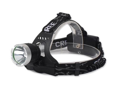 10W Rechargeable Outdoor Cycling Climbing Camping Headlight with Strap