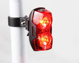 3-Mode Adjustable Rear LED Bike Light - Red