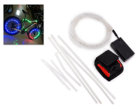 15 LED Colorful Water Resistant Bike Wheel Light Strip