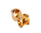 60mm Alloy Fixie MTB Single Speed Bike Handlebar Stem - Gold