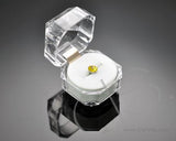 Yellow Crystal Headphone Jack Plug