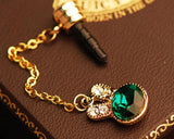Bling Crystal Headphone Jack Plug - Rabbit