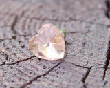 Bling Heart Crystal Headphone Jack Plug - Pink