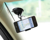 Cellphone Windshield Dashboard Mini Car Mount Holder - White