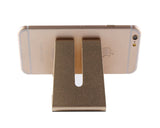 Aluminum Alloy Phone and Tablet Holder - Gold