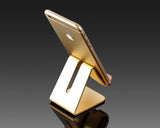 Aluminum Alloy Phone and Tablet Holder - Gold