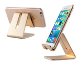 Aluminum Alloy Phone and Tablet Holder - Gold