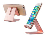 Aluminum Alloy Phone and Tablet Holder - Rose Gold