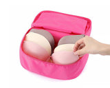 Travel Underwear Organizer Pouch - Magenta