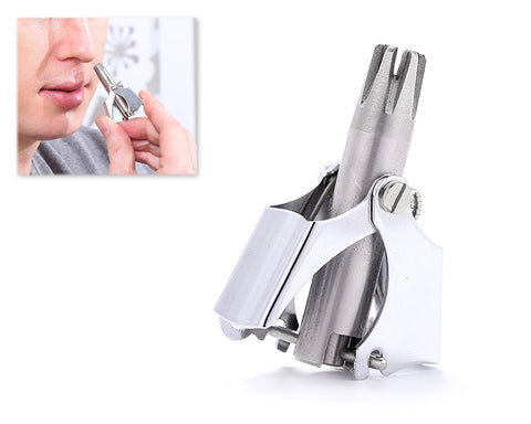 Manual Stainless Steel Nose Hair Trimmer