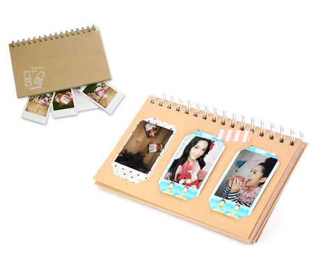 Retro Book Photo Album for Fujifilm Instax Mini Films - Crab