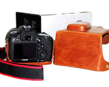 Retro Canon EOS 6D Camera Leather Case