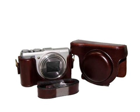 Retro Sony DSC-HX60V Camera Leather Case