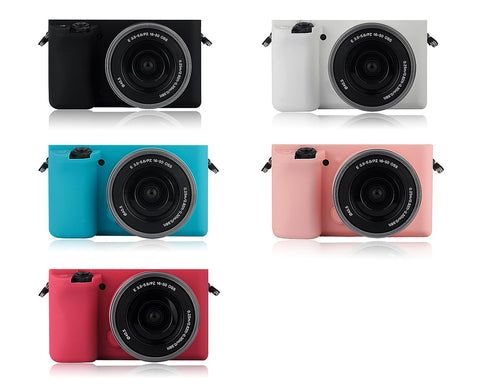 Silicone Case for Sony a5100 Camera with 6-50mm Prime Lens