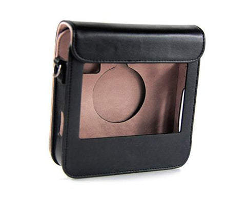 PU Leather Case for Polaroid Socialmatic Instant Digital Camera-Black