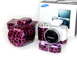 Retro Leopard Samsung Smart Camera NX500 Leather Case