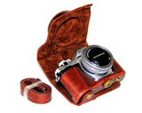Retro Olympus OM-D E-M10 Mark III Leather Camera Case