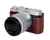 Fujifilm X-M1 Genuine Leather Half Camera Case