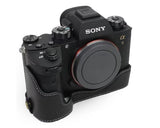 Sony A9 Genuine Leather Half Camera Case