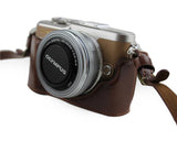 Premium Series Olympus E-PL9 Camera Leather Case