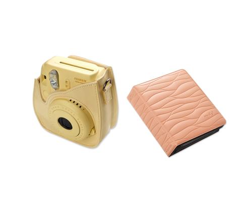 Fujifilm Bundle Set Instax Case/Album for Fuji Instax Mini 8-Cute Pink