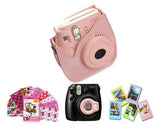 Fujifilm Bundle Set Film Sticker / Case for Fuji Instax  Mini 8 - Pink