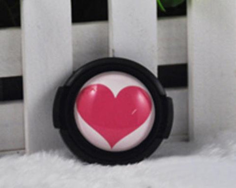 Lens Cap for 40.5mm Filter Size - Heart