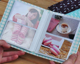 Cow Pattern Mini Book Photo Album for Fujifilm Instax Mini Films