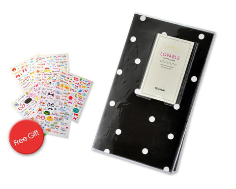 Lovable Card Holder Photo Album for Fuji Instax Mini Films - Dot