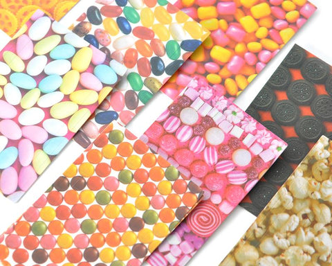 80 Sheets Fujifilm Instax Mini Films Decor Sticker Borders - Candy