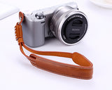 Retro Leather Camera Wrist Hand Strap